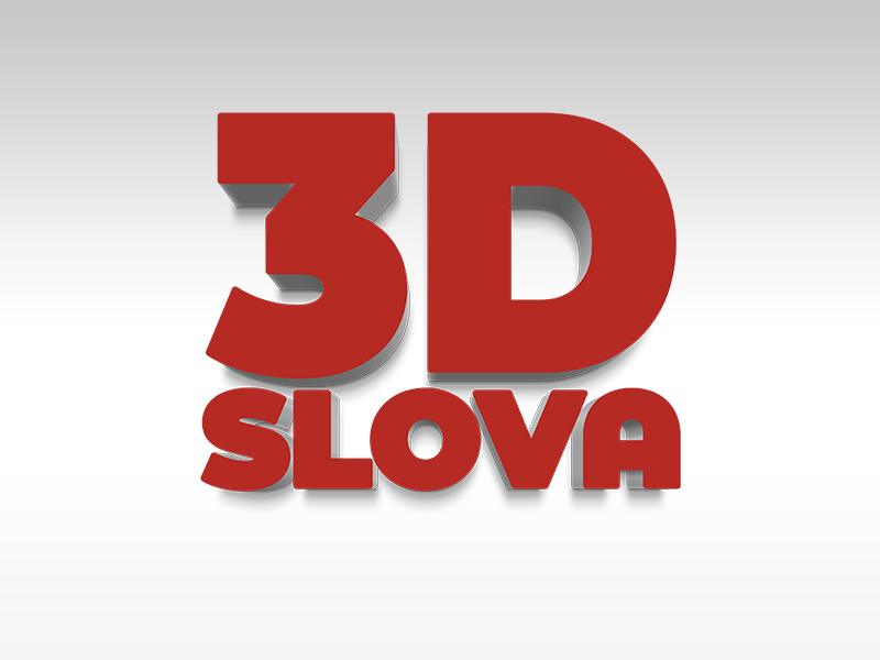 3D slova i logotipi za poslovni prostor