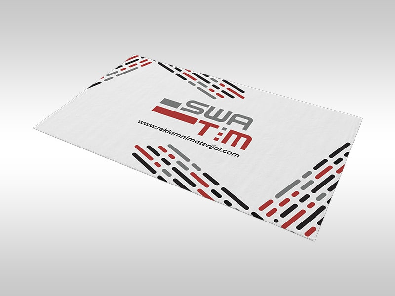 Tepisi sa logotipom za poslovni prostor